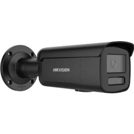 DS-2CD2T47G3-LIY(2.8mm)/BLACK, 4MP Smart Hybrid Light with ColorVu Fixed Bullet Network Camera - 2.8mm (Black)