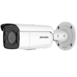 DS-2CD2T87G2-LSU/SL(2.8mm)(C), Hikvision 8MP ColorVu Strobe Light & Audible Warning Fixed Bullet Network Camera