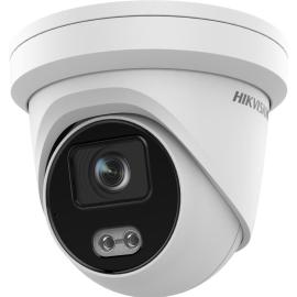 DS-2CD3347G2-LSU(2.8mm)(C), Hikvision 4MP ColorVu Fixed Turret Network Camera