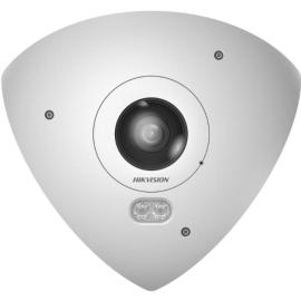DS-2CD6W45G0-IVS(2mm), Hikvision 4MP Corner Mount Anti-Ligature Camera, 2mm lens, 12VDC ? 20%, PoE (802.3af, class 0)