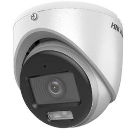 DS-2CE70KF0T-LMFS(3.6mm), Hikvision 3K ColorVu Smart hybrid light Fixed Turret Camera