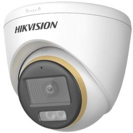 DS-2CE72DF3T-LFS(2.8mm), 2MP Smart Hybrid Light ColorVu Fixed Turret Camera