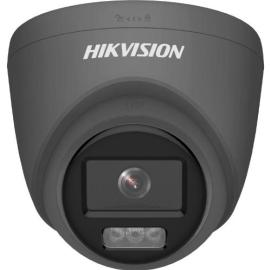 DS-2CE72KF3T-LE(2.8mm)/Grey, 3K ColorVu Dual-light PoC Fixed Turret Camera, Grey