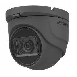DS-2CE76H0T-ITMFS(2.8mm)/GREY, Hikvision 5MP fixed lens eyeball camera with audio