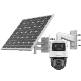 DS-2SE7C432IWG-K/4G/14(F0), TandemVu 7-inch 4MP 32x Solar-powered Security Network Speed Dome Kit
