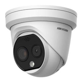 DS-2TD1217-2/QA, Thermal & Optical Bi-Spectrum Network Turret Camera