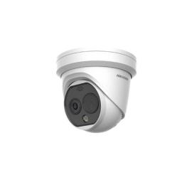 DS-2TD1228T-2/QA(B), 940 g (2.07 lb) Thermal & Optical Bi-Spectrum Network Turret Camera 