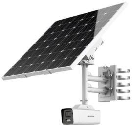 DS-2XS6A46G1-IZS/C36S80(2.8-12mm), 4MP Motorized Varifocal Bullet Solar Power 4G Network Camera Kit