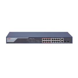 DS-3E0318P-E, 16 Port Fast Ethernet Unmanaged POE Switch