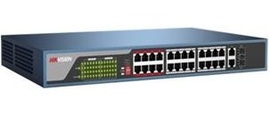 DS-3E0326P-E, 24-ports 100Mbps Unmanaged PoE Switch