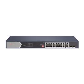 DS-3E0520HP-E, Hikvision 16 Port Gigabit Unmanaged POE Switch