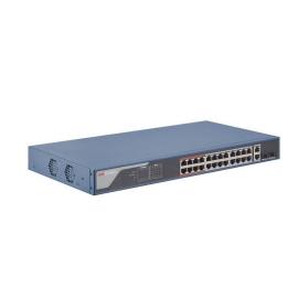 DS-3E1326P-EI, Hikvision 24 Port Fast Ethernet Smart POE Switch