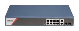 DS-3E1512HP-SI-8P2T2F, 8 Port Gigabit Smart POE Switch