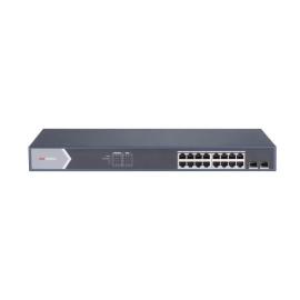 DS-3E1518P-SI, Hikvision 16 Port Gigabit Smart POE Switch