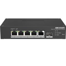 DS-3T1306P-SI/HS, Hikvision 4 Port Fast Ethernet Smart Harsh POE Switch