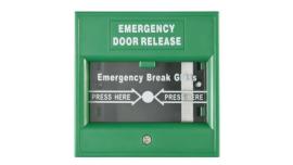 DS-K7PEB/Green, Exit and Emergency Button - Green