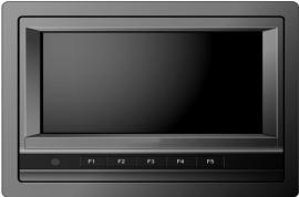 DS-MP1302/Bracket(AE), 7 inch LCD Monitor Touch Screen