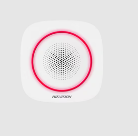 DS-PS1-I-WE(B)/Red, Wireless Internal Sounder (Red LED flash)