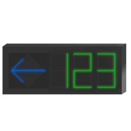 DS-TVL121-3-5D, Indoor, Seven-Color, Single Row, LED Screen