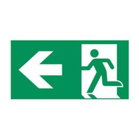 Eaton (40071351587) Pictogram panel, arrow left, for 46011 LED CG-S, 65x35x3,  ISO 7010, 60 m