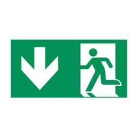 Eaton (40071351589) Pictogram panel,  arrow down,  for 46011 LED CG-S, 65x35x3,  ISO 7010, 60 m