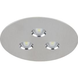 Eaton (40071352900) 3503.1 LED CG-S incl. LED-supply for recessed mounting, round bezel, brushed stainless steel