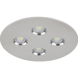Eaton (40071352904) 3504.1 LED CG-S incl. LED-supply for recessed mounting, round bezel, brushed stainless steel