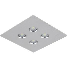 Eaton (40071352908) 3604.1 LED CG-S incl. LED-supply for recessed mounting, square bezel, brushed stainless steel
