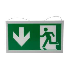 Eaton (40071354544) LED-pictogram D/BL for GuideLed 11x25/11x26  (wire suspension), ISO 7010, 30 m