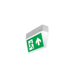 Eaton (40071354901) EURO X LED 3h AT, IP54, inclusive pictogram set (Arrow right, left, up) acc. ISO 7010, for wall and ceiling mounting, leaflet NL/EN