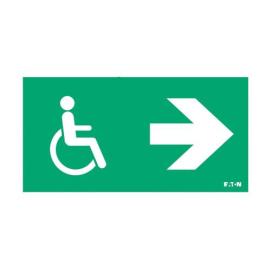 Eaton (40071355305) GuideLed 20m wheel chair PR ISO 7010