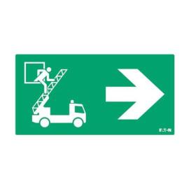 Eaton (40071355311) GuideLed 20m Rescue window PR ISO 7010