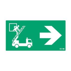 Eaton (40071355351) GuideLed 30m Rescue window PR ISO 7010