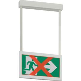 Eaton (40071355486) Ceiling mounting set GuideLed DX 11023 CG-S for pendant suspension mounting 1,5m, including LED supply with switch input and CG-S technology (20 addresses), 30m