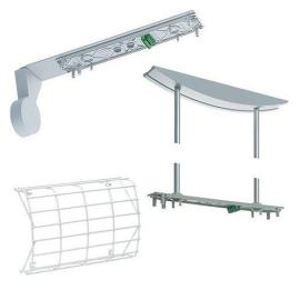 Eaton (40071356828) Style II tube suspension set IP54 1.5m, incl. quick mounting set