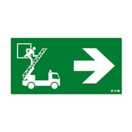 Eaton (FT2ED-PICTO-RWR) FT2 PICTO,ISO7010-E017 Rescue Window R
