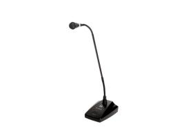 EC-380-EB, Gooseneck Microphone, with desktop stand, on/off switch, LED indicator, and chime