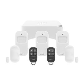 ECSPK3, Fort Smart Alarm Kit - 1 x Smart Hub, 3 x PIR, 2 x Door/Window Contact, 2 x Remote Controls