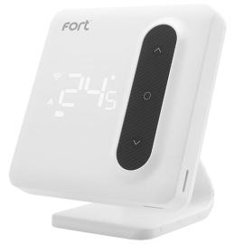 ECSPST, Fort Programmable Thermostat with RF and WiFi White
