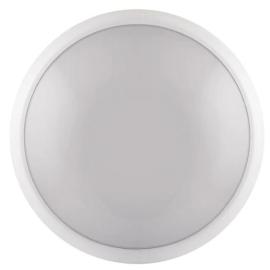 EM14WMAINSCBULK-CL, Duceri Mains Powered Circular Bulkhead 14W IP65 White Bezel