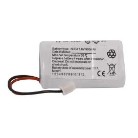 EMBAT3.6V900, Duceri Nickel-Cadmium 3.6V 900mAh Battery Parallel