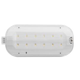 EMLED3WMHBULK2, Duceri Emergency Hinged Bulkhead 3W LED IP65 Maintained
