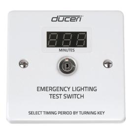 EMTSLCD, Duceri Emergency Light LCD Test Switch
