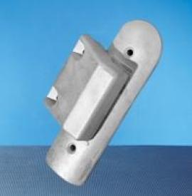 EN3-RSA-GN, Roller Shutter Contact - Grade 3 - Anodised Aluminium. 1m SS conduit, 18mm operating gap