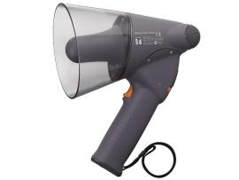 ER-1203, Handheld Megaphone, 3W, IPX5, Grey, Range 125m