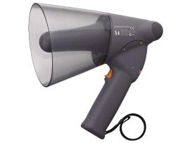 ER-1206, Handheld Megaphone, 6W, IPX5, Grey, Range 250m