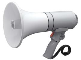 ER-1215, Handheld Megaphone, 15W, Grey, Range 315m