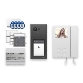 ERAKIT23B6286, Surface door panel in Gun metal grey finish, 2321S PSU & 6286 3.5