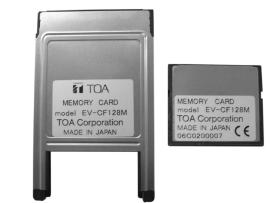 EV-CF128M, 128M Flash Memory Card for EV-200M & EV-350R