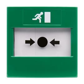 EVEBGEXT2, Aperta DPDT IP67 Surface Emergency Callpoint Green
